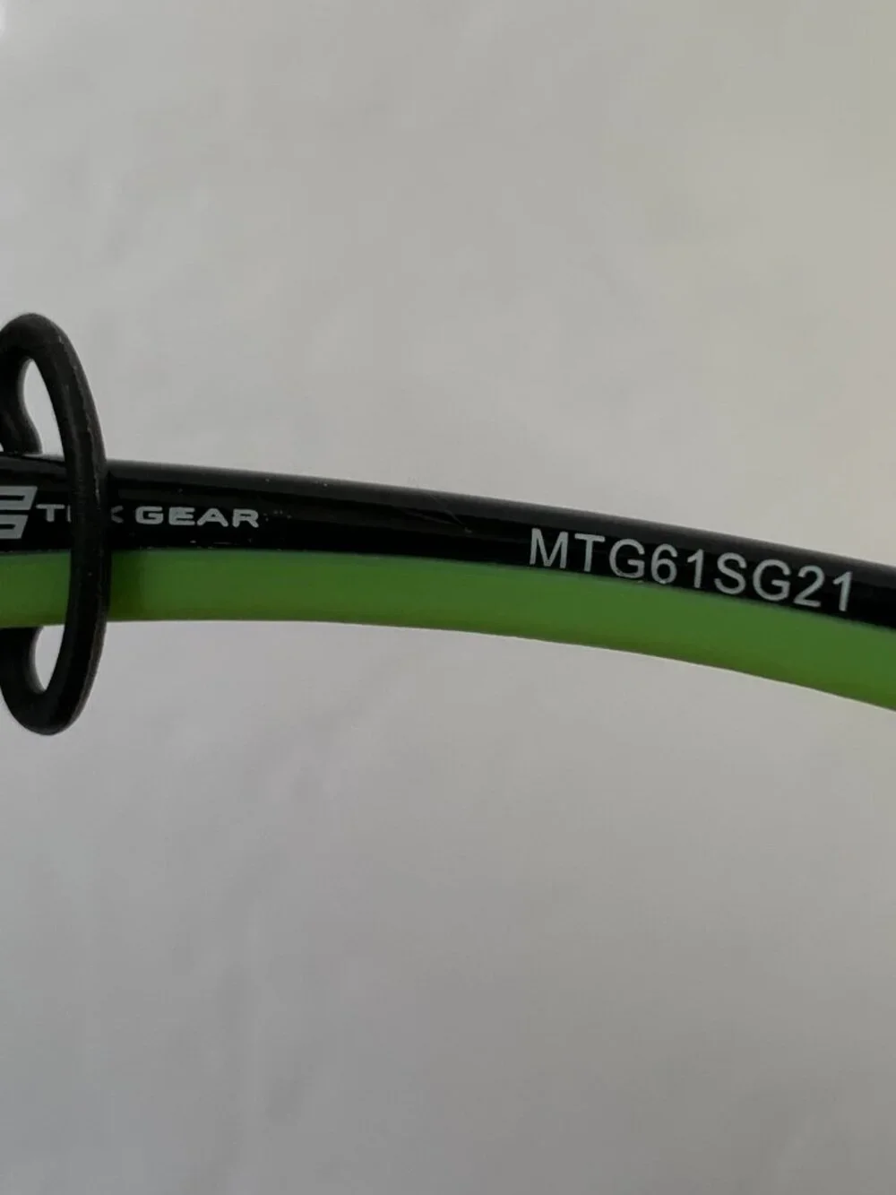 TEK GEAR SUNGLASSES BLACK/LIME 100% UV PROTECTION NEW MTG61SG21